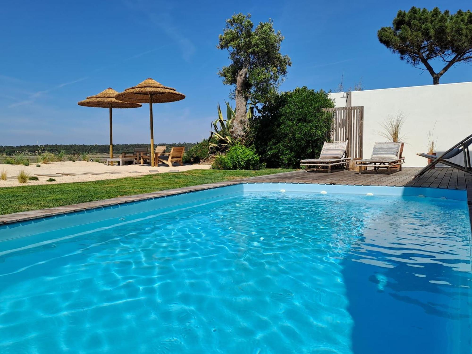 Casa Atlantico Carvalhal Comporta, Apartamento Piscina Aquecida Exterior photo